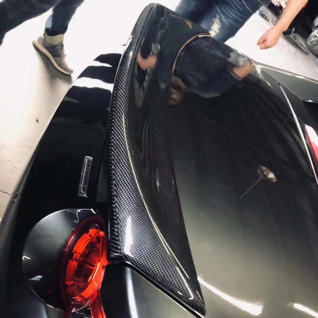 Suitable for 16-24 Year Mazda Max-5 Carbon Fiber Rear Wing Adhesive Type Rear Wing Mx-5 Carbon Fiber Rear Wing