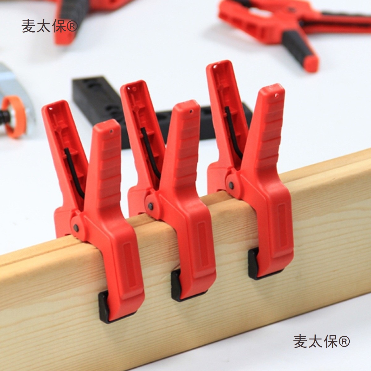 夹快速德迅夹具夹夹字木工夹子固定夹模型扎染助力麦太保