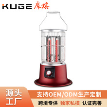 跨境专供鸟笼式小型暖风机迷你取暖器 办公室家用批发立式加热器
