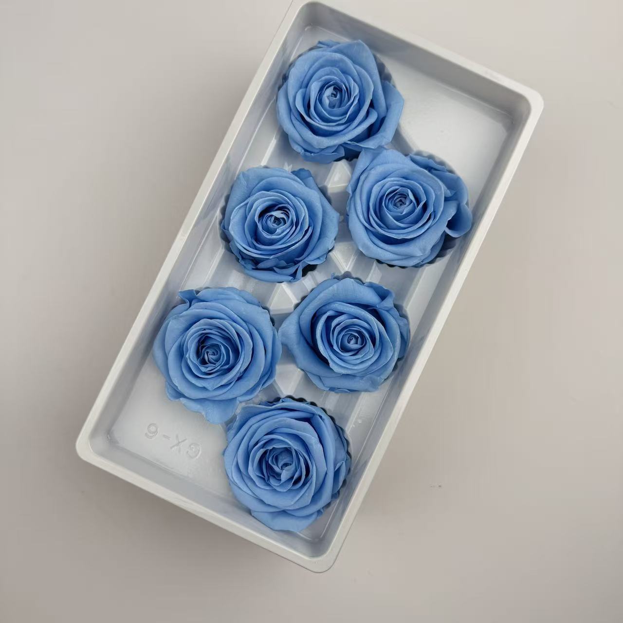 Cabezas de Rosa Preservadas B+, 5-6 cm, Ramo de Flores Frescas Preservadas, Flores Secas al por Mayor de Yunnan, para el Día de la Madre, 520