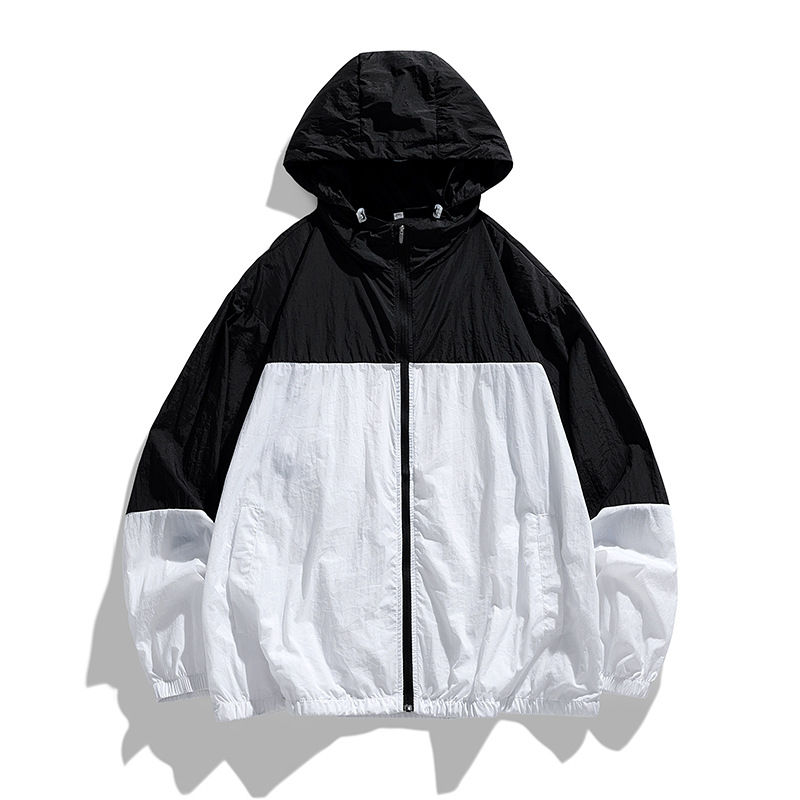 Ropa de protección solar 2024 nueva ropa de montaña exterior ligera y transpirable ropa de piel con capucha para hombres y mujeres abrigo de pareja al por mayor