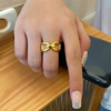 Advanced jewelry, accessory, fashionable universal ring, Korean style, high-quality style, internet celebrity