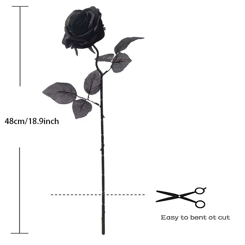 Realistic black white photography props, halloween