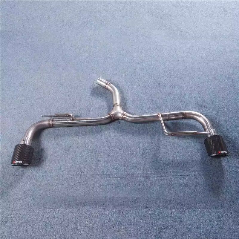 Golf 6 7.5 7 8 Scirocco Car Exhaust Pipe Upgrade Tail Section Swallowtail Dual Outlet Quad Outlet Middle Outlet Accessories
