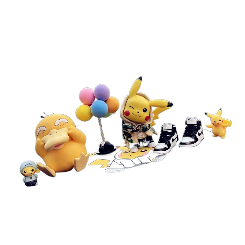 W8V2024 새로운 자동차 장식품 인터넷-유명한  센터 콘솔 자동차 인테리어 장식 액세서리 자동차 인형