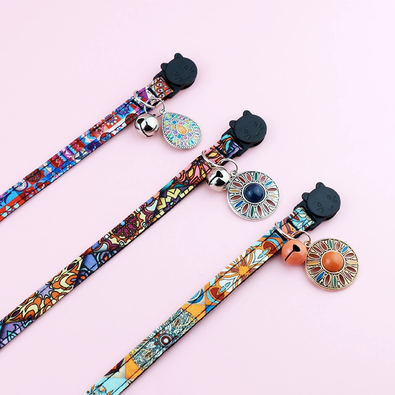 Воротник кота трансграничного случая ОТСЛЕЖЫВАТЕЛЯ Яблока воротника Айртаг любимца соответствуя античный богемный