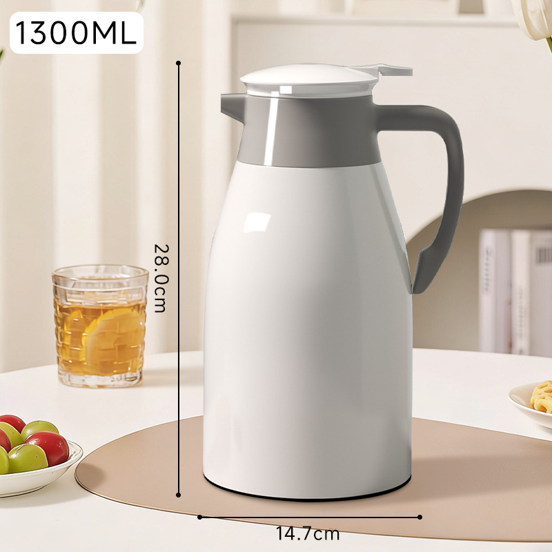 [일반모델] 1.3L 아이보리 화이트 [장기 온도 잠금 + 방폭 라이너]