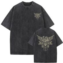 Ropa Hombre	Camisetas Washed Vintage Rock Band Korn Ftl 25 F