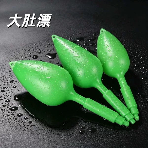 Green large buoy, sea fishing buoy, floating buoy, water monster, bighead carp, high buoyancy, red flag buoy