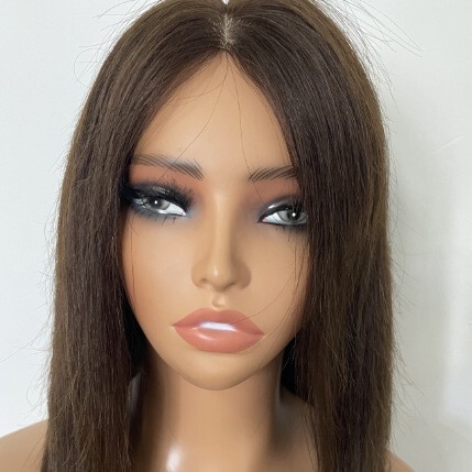 White braided hair medical headgear, silicone headgear, in stock lady headgear real hair 4 color now White braided hair medical headgear, silicone headgear, in stock lady headgear real hair 4 color now