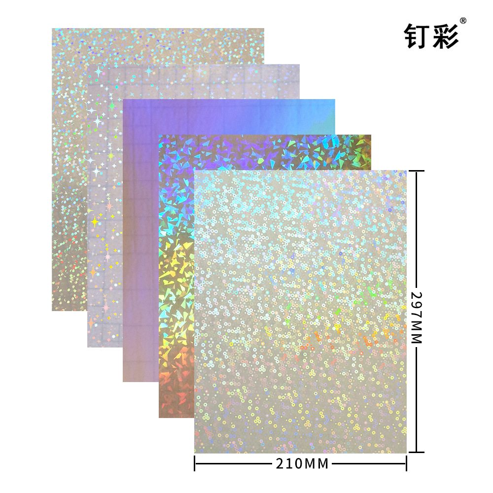 Bopp película protectora punto de tinta láser plano película de laminación en frío A4 autoadhesivo adhesivo láser pegatina foto