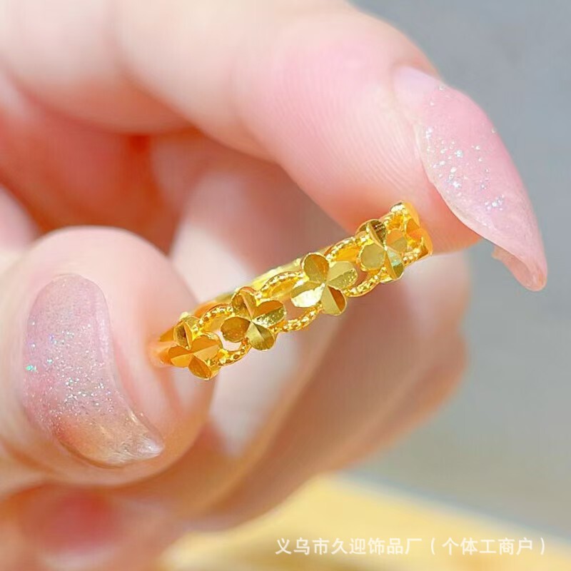 ネットの赤い金メッキのバラの指輪の女性の金の店は同じ金の金メッキの爆発のファッションの金メッキの指輪の商品の商品の供給源の卸売りです。|undefined
