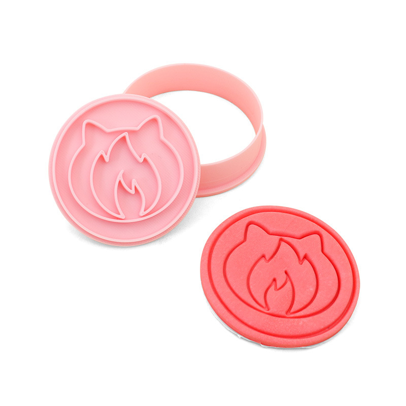 Nuevo juego de herramientas de modelo de impresión de galletas amor y fábrica de moldes de galletas de fondant de dibujos animados de espacio profundo al por mayor
