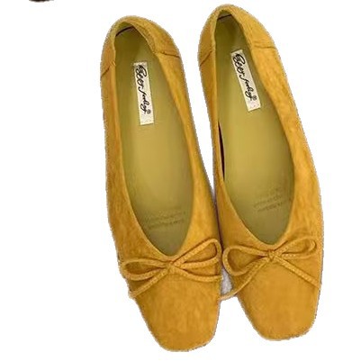 Francia ligera diaria suave ventana plana zapatos de una sola pie de verano 2026 zapatos con una falda mary-zhen