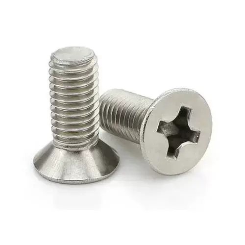 供应铁镀锌镀镍微型小螺丝 KM十字槽平头沉头碳钢机牙机丝螺钉M1-