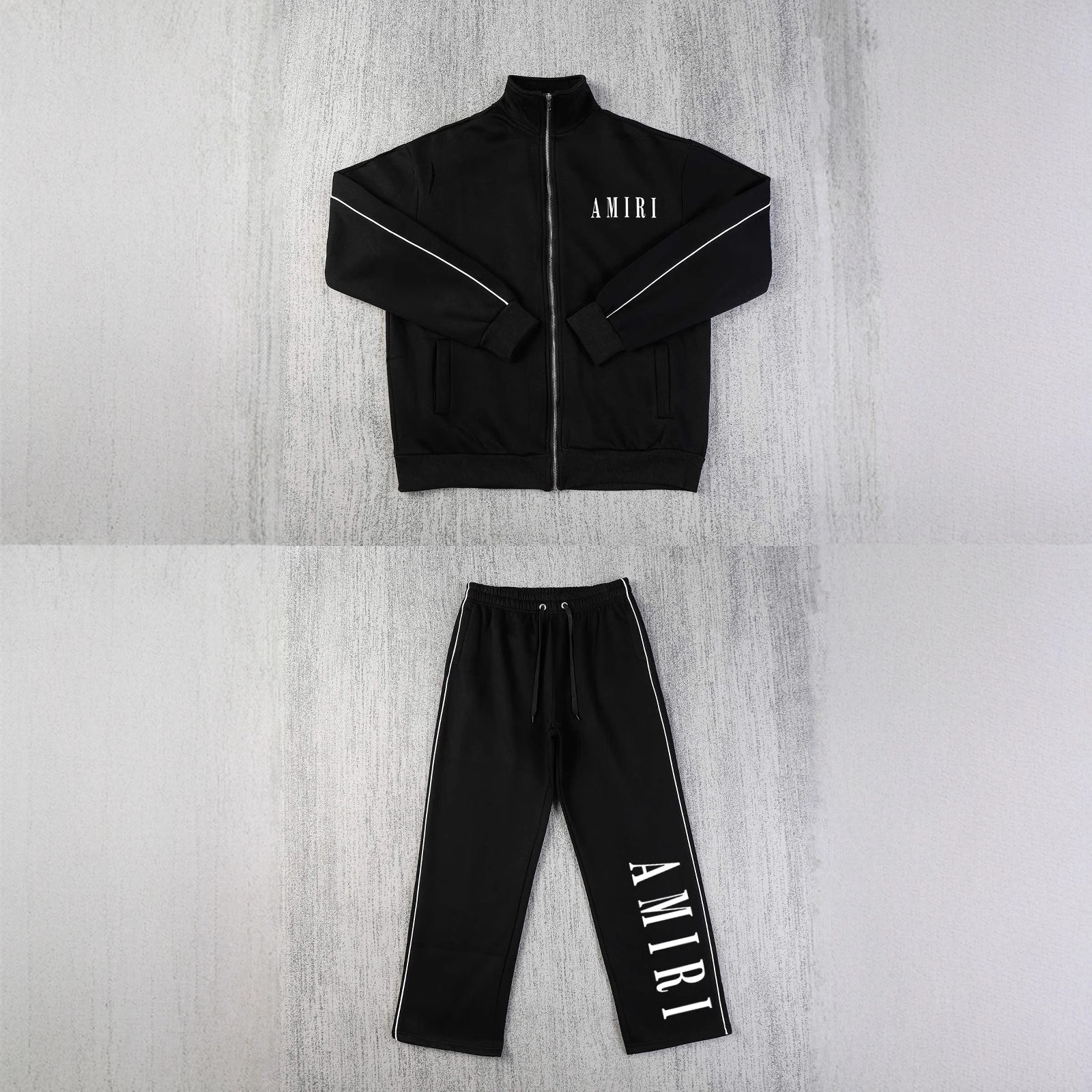 AMIRI 24SS 신상 가을 겨울 스웨터 올매치 레터 재킷 동스타일 카디건 코트 야구 재킷 바지 슈트