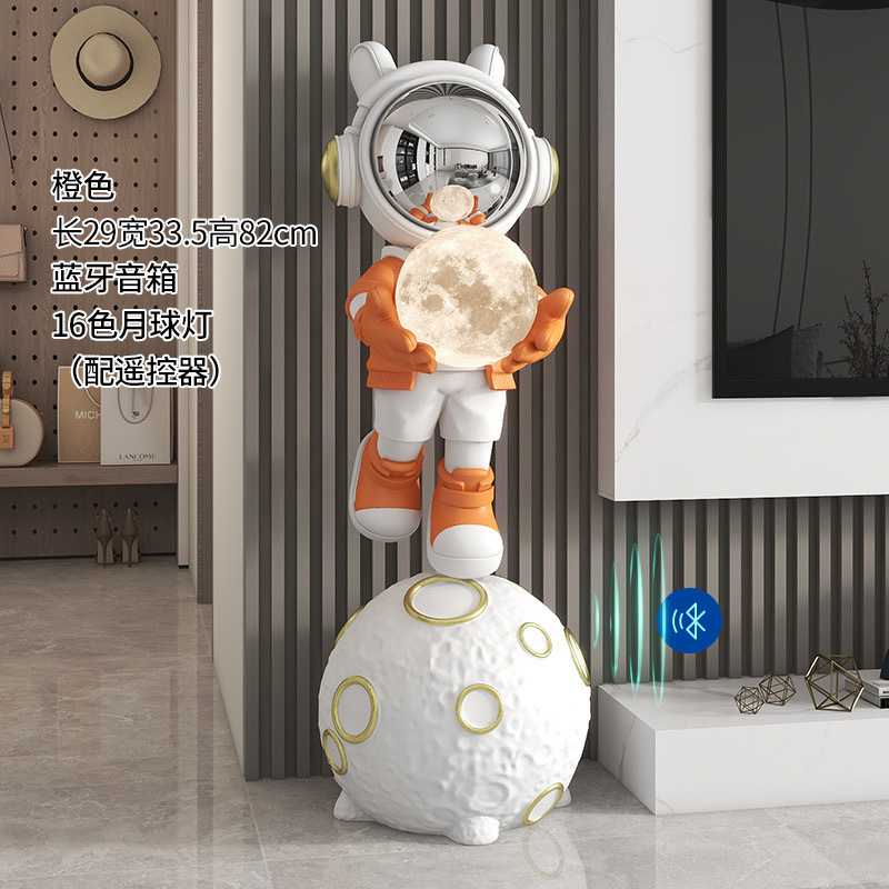 宇宙飛行士宇宙飛行士床置き大型装飾品リビングルームテレビキャビネットホテル新居引っ越し新しい家引っ越し家具|undefined