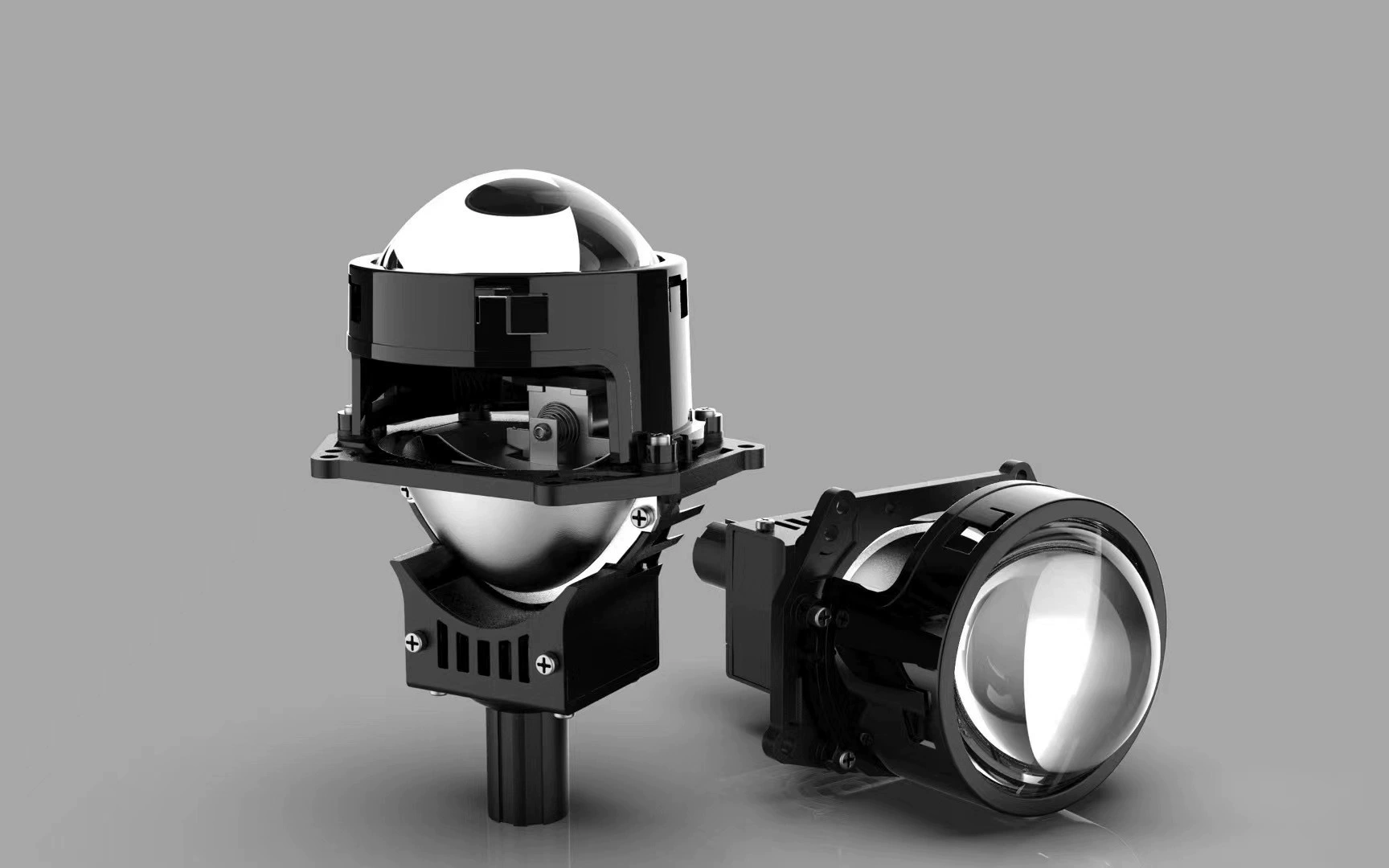 Неразрушаемая линза LED H4 H7 H11 9005 линза 2,5 3,0 дюйма модифицированная головная фара автомобиля 12В общий