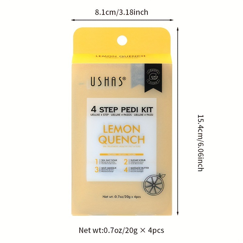 USHAS Spot transfronterizo europeo y americano exfoliante de pies sal de baño exfoliante piel blanca HA283HA284HA286