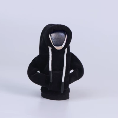 Sürətlər qutusu və əl tormozu başlıqları, shift cover - black-suede-with-eyelets