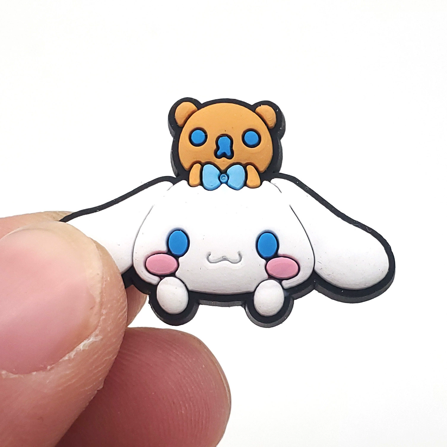 Подвески для обуви (Sanrio) Kuromi & My Melody Croc Jibbitz, assorted flower buckles, мультицветный набор