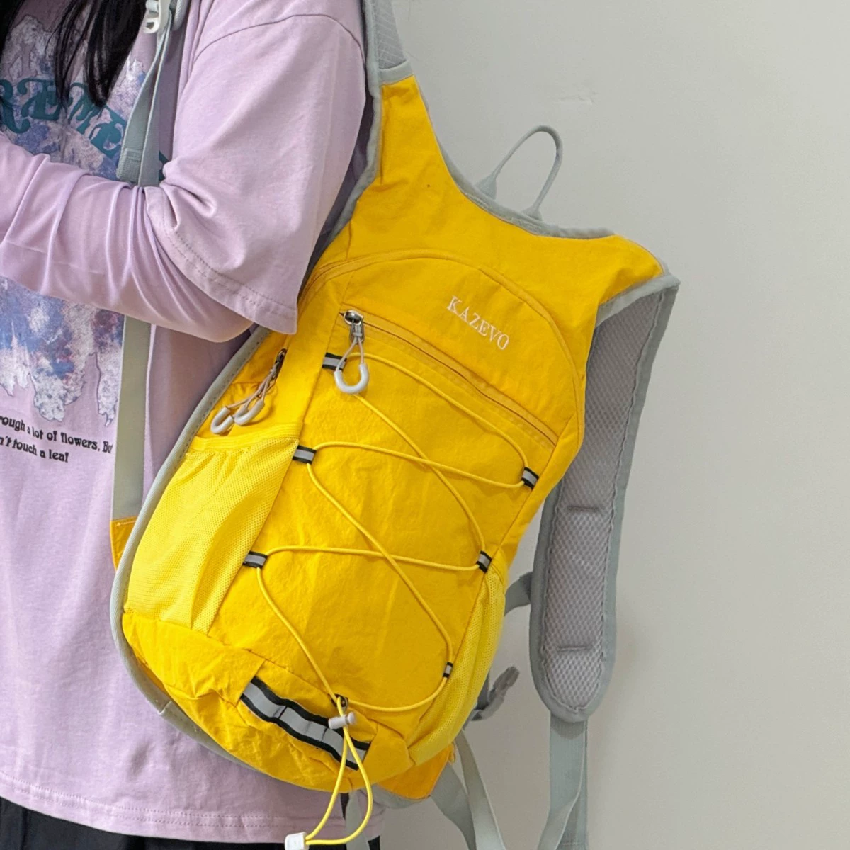 Travel backpack for hiking, sports equipment, school bag for students
