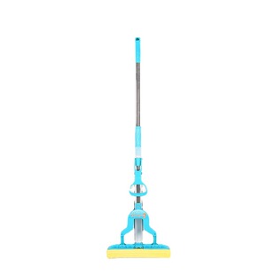 Sponge pva folded absorbent rubber cotton mop telescopic rod mop home lazy hands-free mop wholesale