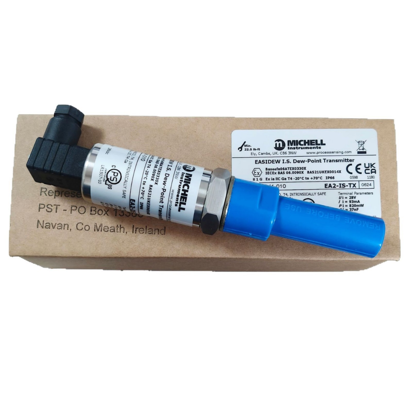 氢气露点仪EASIDEW I.S.工业管道CNG干燥 天然气本安防爆露点仪