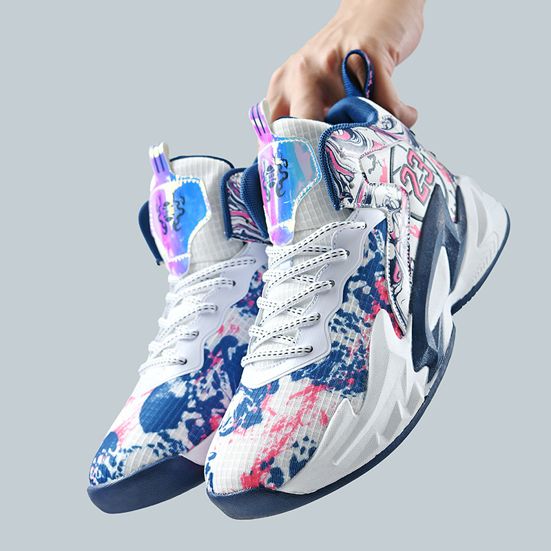 Cross-border men's basketball shoes, practical boots for students and teenagers, casual sports shoes for cement court competition and training, available for wholesale Cross-border men's basketball shoes, practical boots for students and teenagers, casual sports shoes for cement court competition and training, available for wholesale