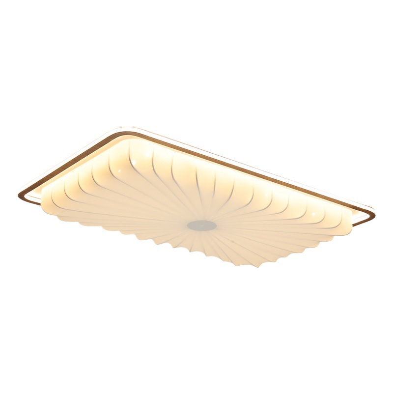 Lámpara de techo de sala de estar, personalidad simple, creativa, lámparas de tela antigua, estilo crema retro francés, nueva luz principal de la sala