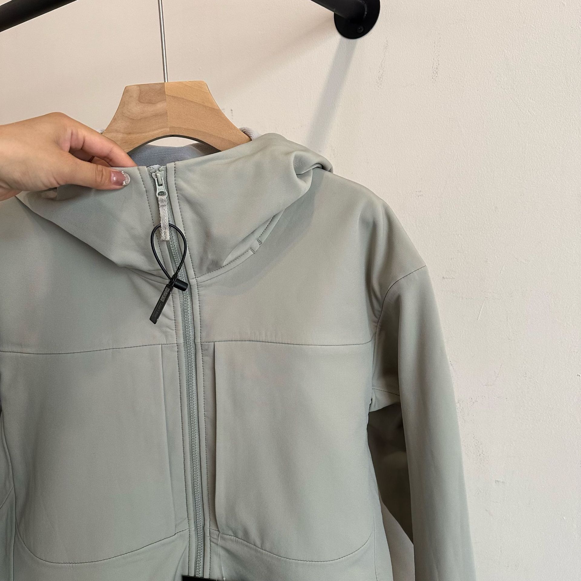 Bird 's new gamma vello suave vestir de asalto pareja casual al aire libre impermeable abrigo con capuchón primavera y otoño