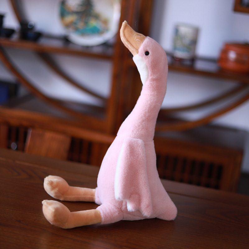 Pato muñeca de juguete de peluche muñeca calmante muñeca de ganso blanco grande cisne de juguete para niños Regalo de Cumpleaños femenino