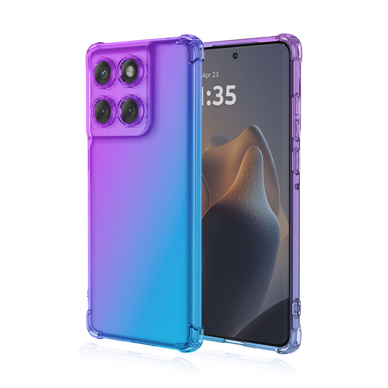 + Moto Edge60 Fusion Mobile Phone Case Anti-Fall Edge60 Gradient Edge 2025 Anti-Fall