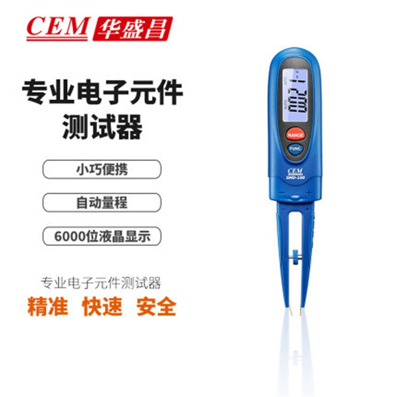 CEM Huashengchang SMD-100 Профессиональный тестер электронных компонентов Ручной цифровой мультиметр