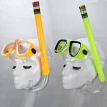 潜水面镜吸呼管套装浮潜二宝装备大框游泳眼镜成人儿童款泳镜面罩
