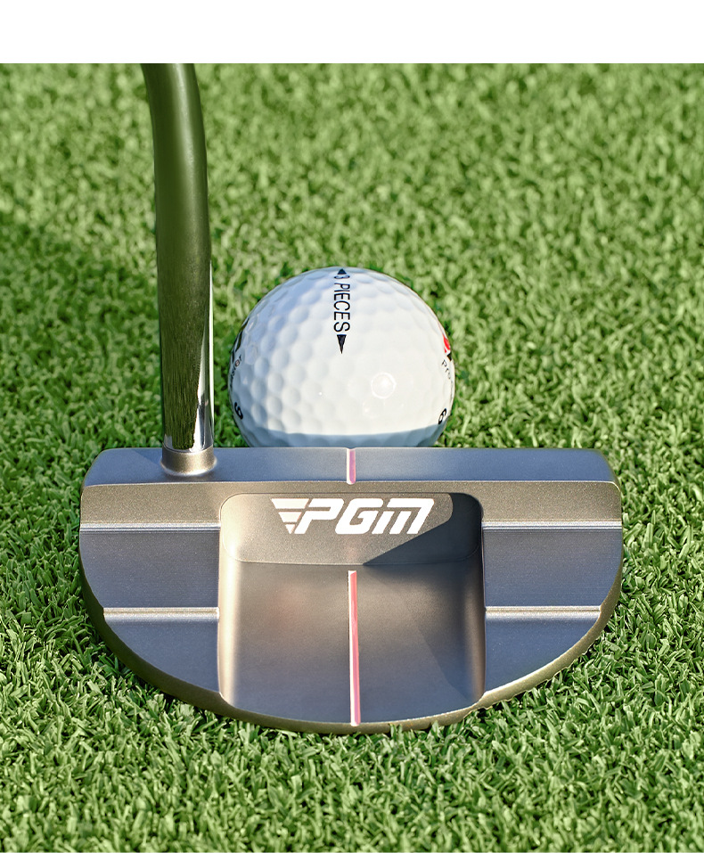 Gậy putter golf nữ PGM NSR V thép không gỉ trọng tâm thấp có đường ngắm — Bột san hô [TUG074] Nắp đầu thanh đẩy tay phải (thân trục thép) chi tiết 7