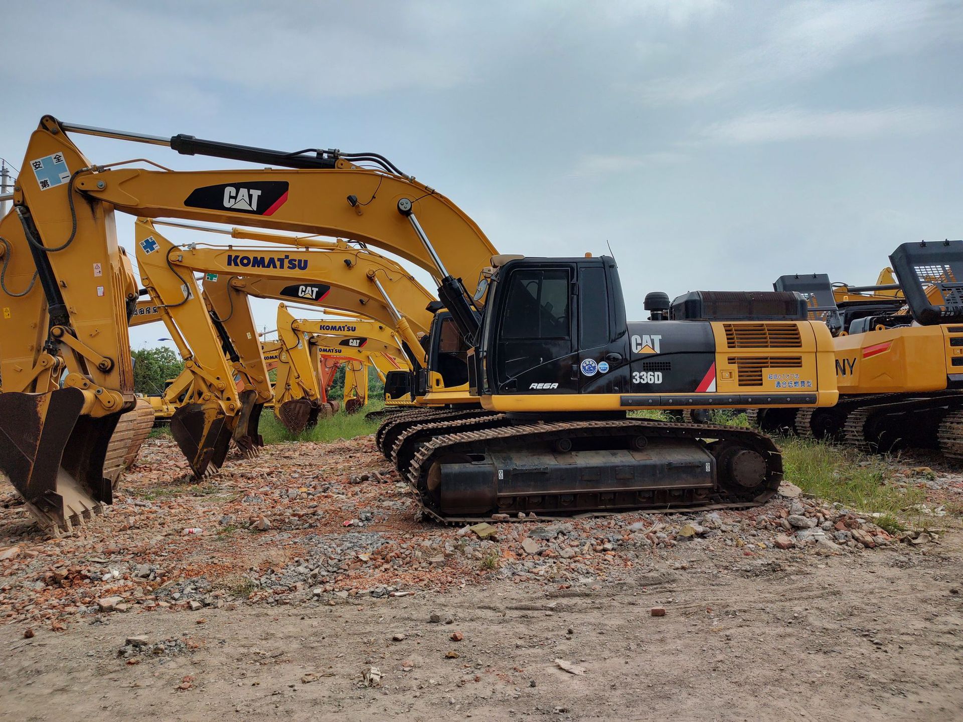 Excavadoras de segunda mano importadas Carter320 323 325 Exportaciones