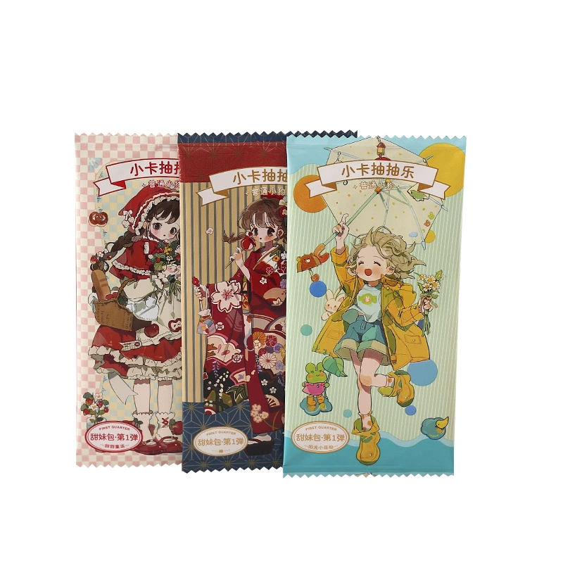 Sweet Girl Bags 1st Puppy Cartoon Card Card Card Pumping Student Collection Card Card Blind Basic Basic Basic Basic