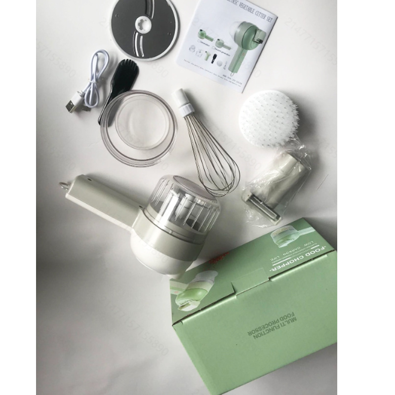 Corte de verduras Gatlin, trituradora de ajo eléctrica, cortadora de verduras de mano, cortadora de verduras, cocina portátil, ajo, dios eléctrico