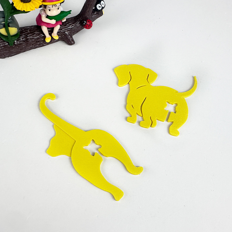 3d打印Dog Cat Butt BreadClip狗屁股猫屁股面包袋夹零食袋封口夹|undefined
