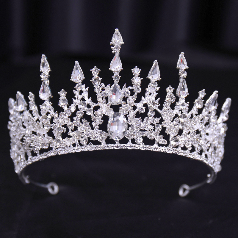 Elegant Bridal Shiny Women's Crown Alloy Plating Crown display picture 9