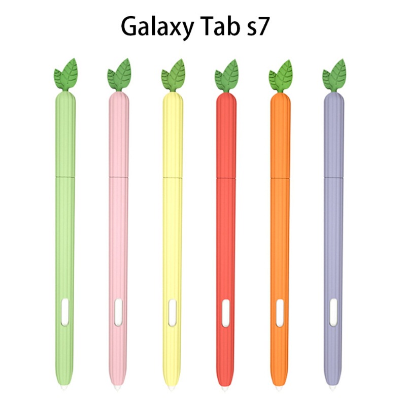 For Samsung SamsungTab S6 lite stylus pen case pencil silicone pen case S7 anti-drop soft case tide For Samsung SamsungTab S6 lite stylus pen case pencil silicone pen case S7 anti-drop soft case tide