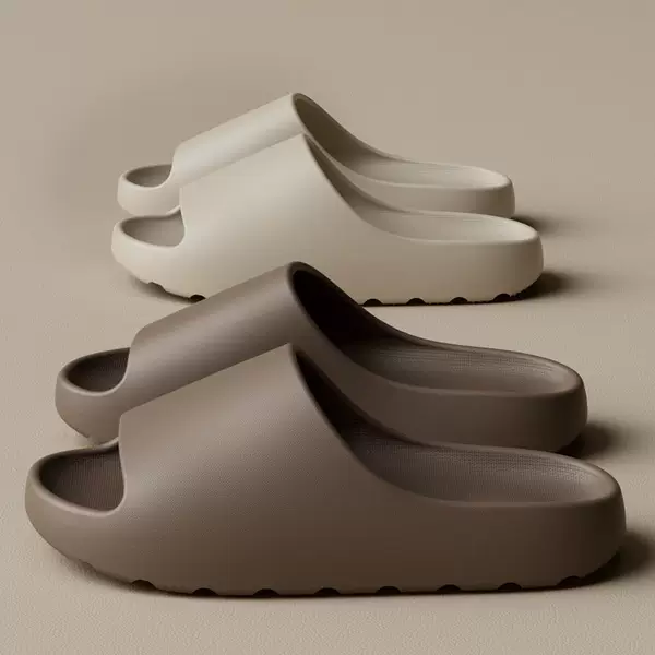 Coconut Slippers That Feel Like Shit for Men and Women to Wear Outside in Summer Slide Thick-Soled Heightening Home Couple Anti-Slip Beach Yeezy