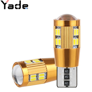 Yade Автоматический светодиодный светодиодный свет T10 3014 22smd Wudi Reading Light Light Light W5W Cars Light Burled