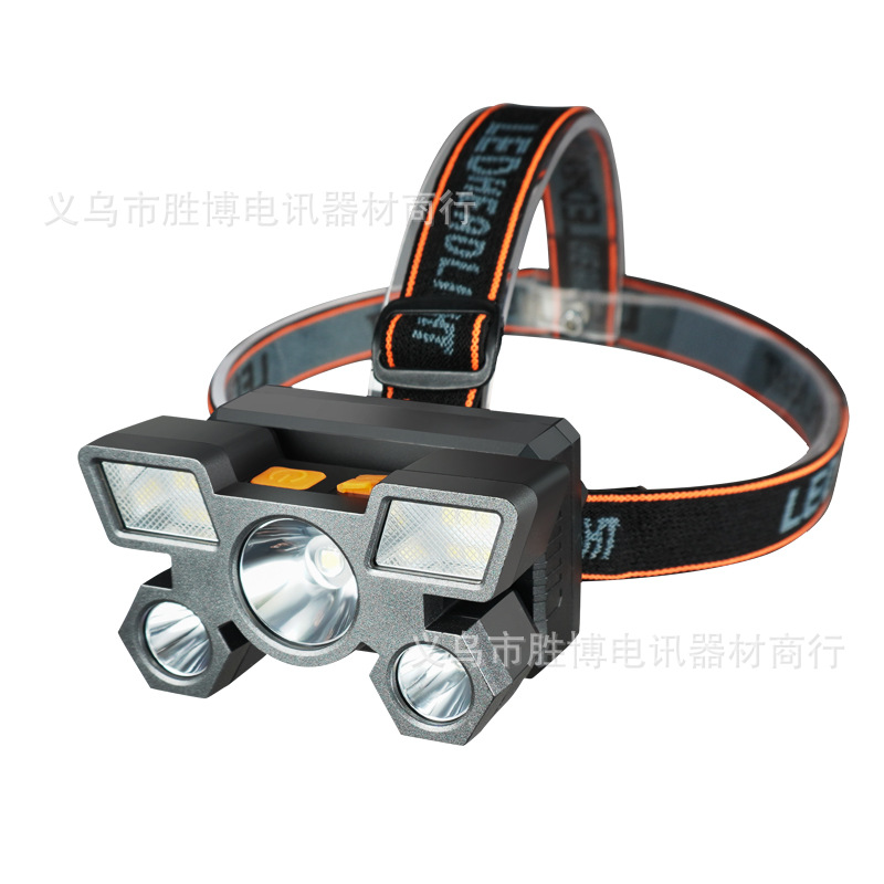 Transfronterizos mini faro COB fuerte faro de emergencia al aire libre iluminación de doble fuente de luz con imán 101 faro