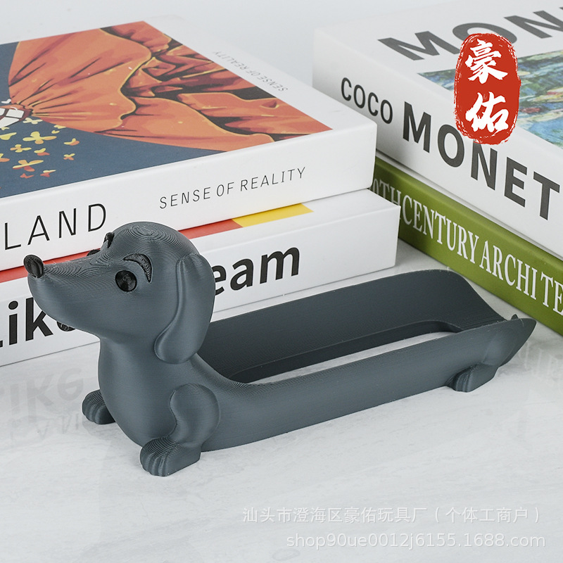 Explosiva transfronteriza Amazon Dachshund Tray nuevo perro salchicha bandeja de perrito caliente plato plato decorativo