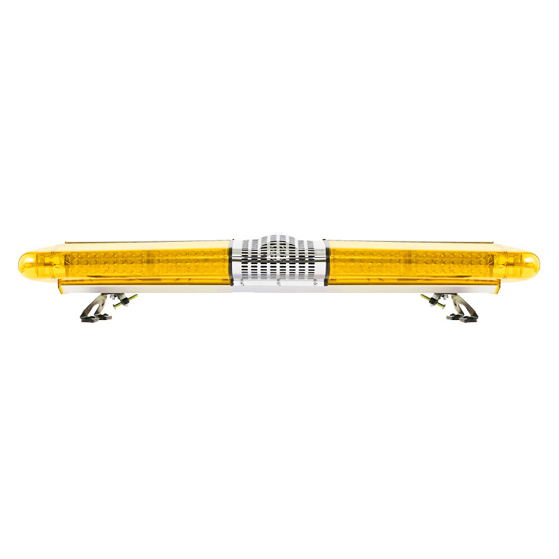 Car LED Roof Warning Light Bar Red Blue Yellow Flashing Light 1.2m Long Row Strobe Light Signal Light 2000B