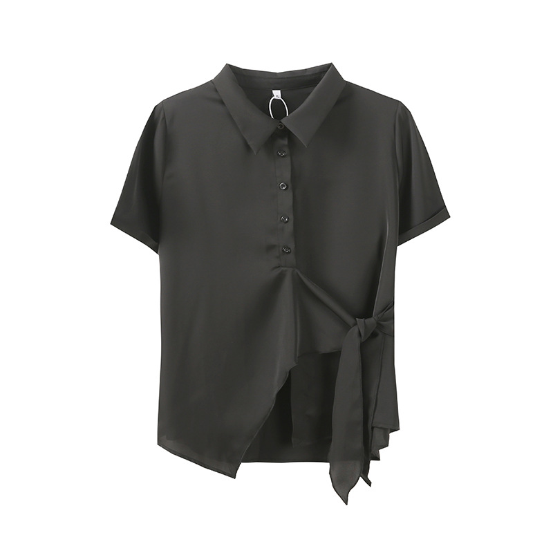  夏  XL-4XL 大きいサイズ シャツ/ブラウス