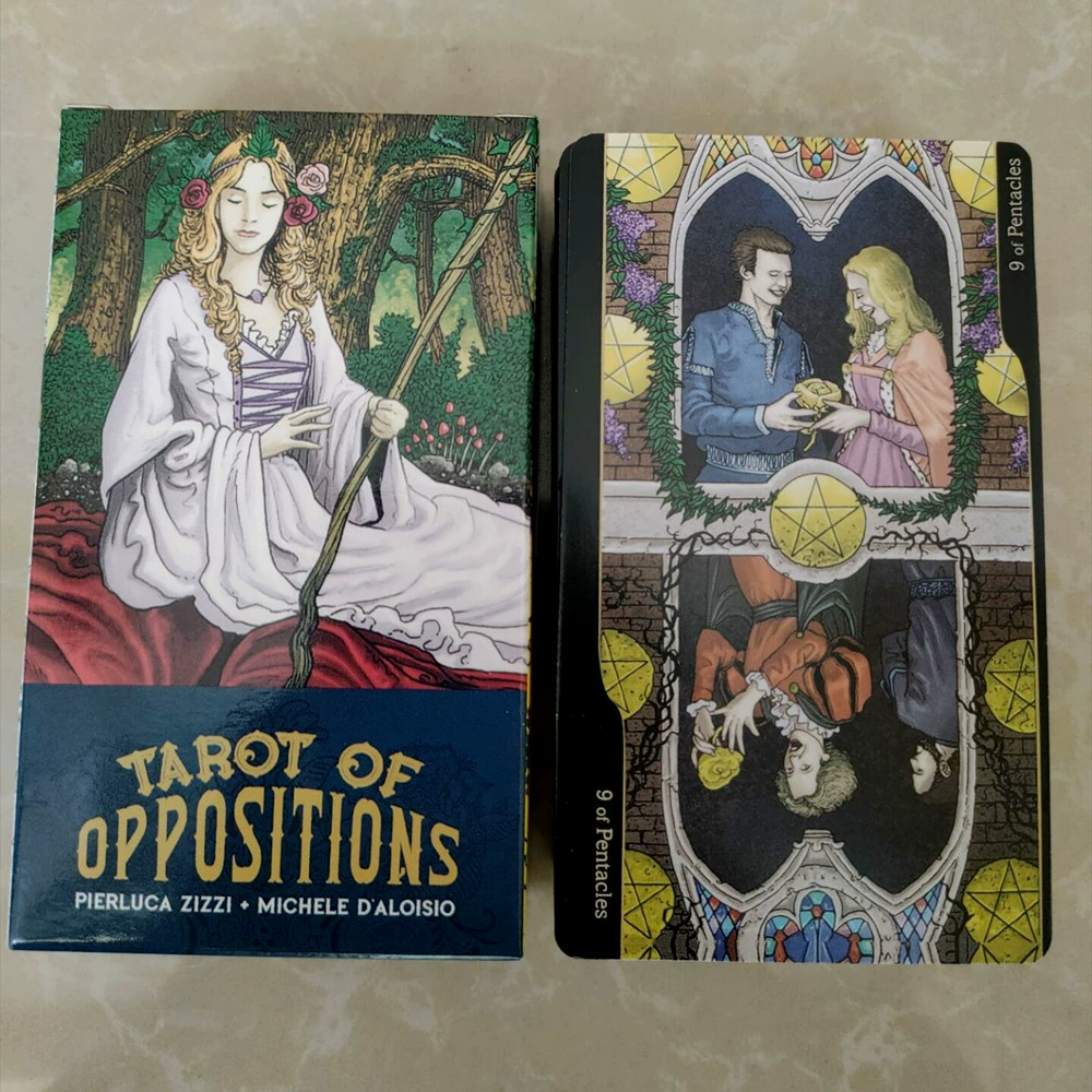 Дека Tarot 2022 12*7 большого размера с инструкцией на бумаге