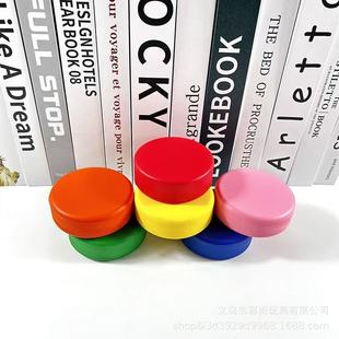 Cross-border Simulation Outdoor Ice Hockey PU Foam Decompression Toy Pressure Hockey Sponge Pinch Leke Printing